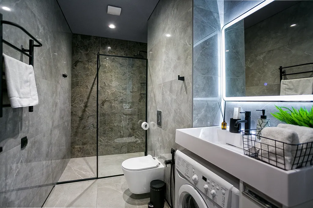 Лимонный апартамент с видом на лес