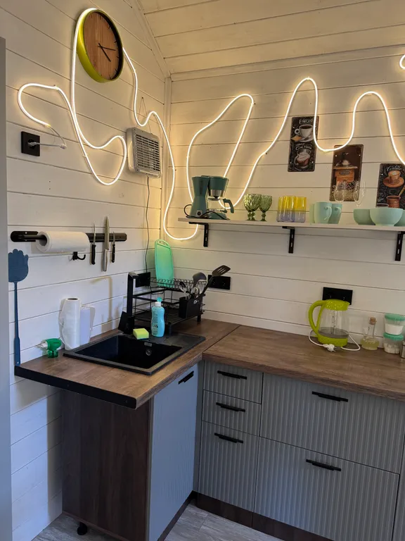 Коттедж Домик студия с чаном — Светлое