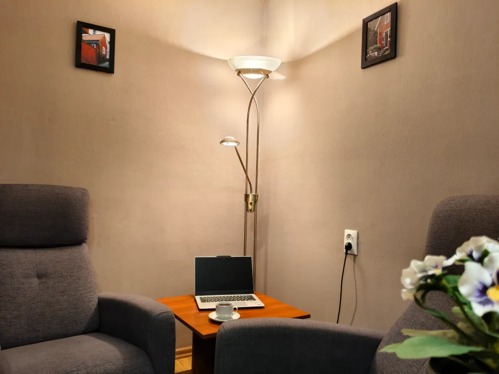 Просторная квартира с балконом в центре