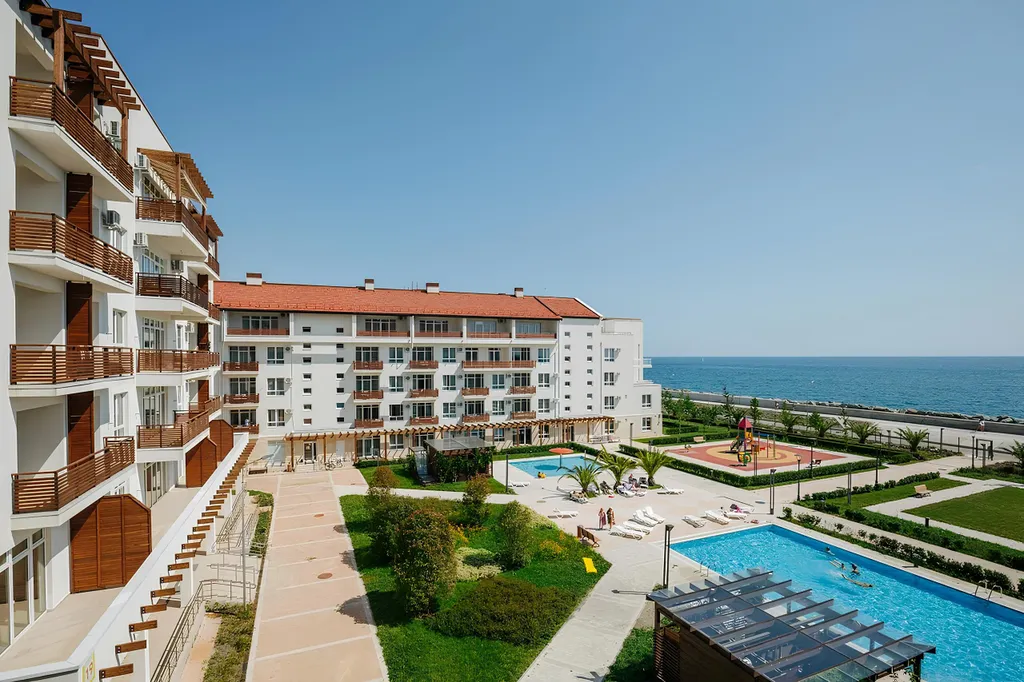 Апартамент с террасой в Имеретинке