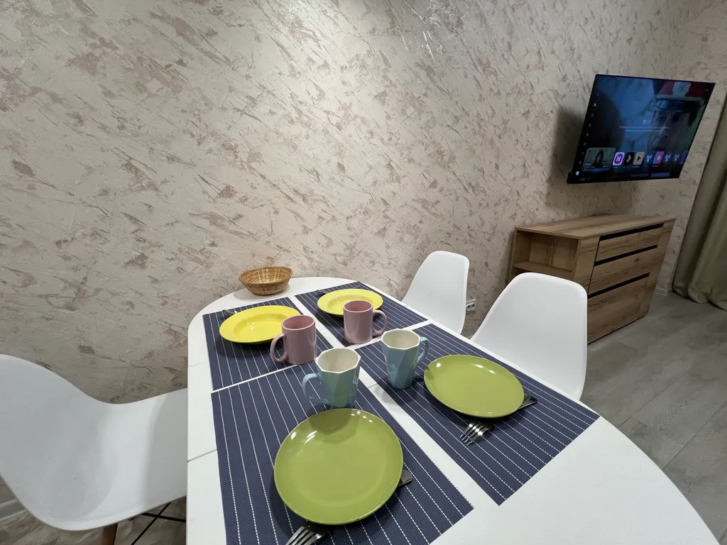 Уютная евродвушка в центре города в новом доме