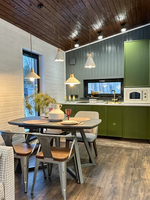 Happy Dacha стильный барнхаус с баней возле Иннополиса