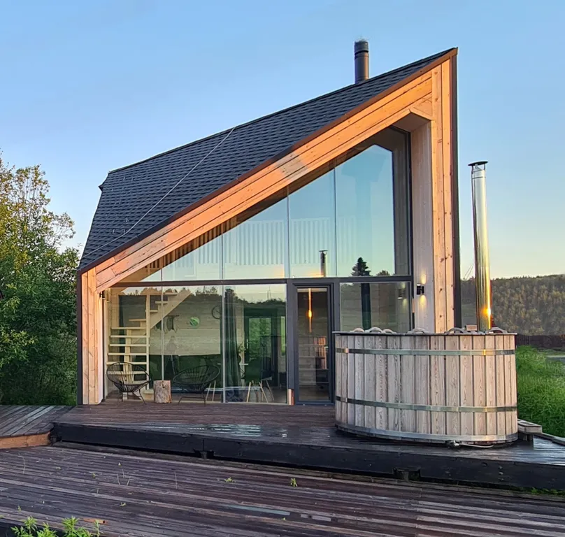 Коттедж Лодж rauni 55 кв.м на берегу Онежского озера — аренда посуточно в Суйсарь