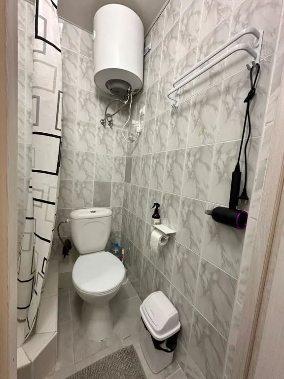 Студия с видом на море с обновленным ремонтом