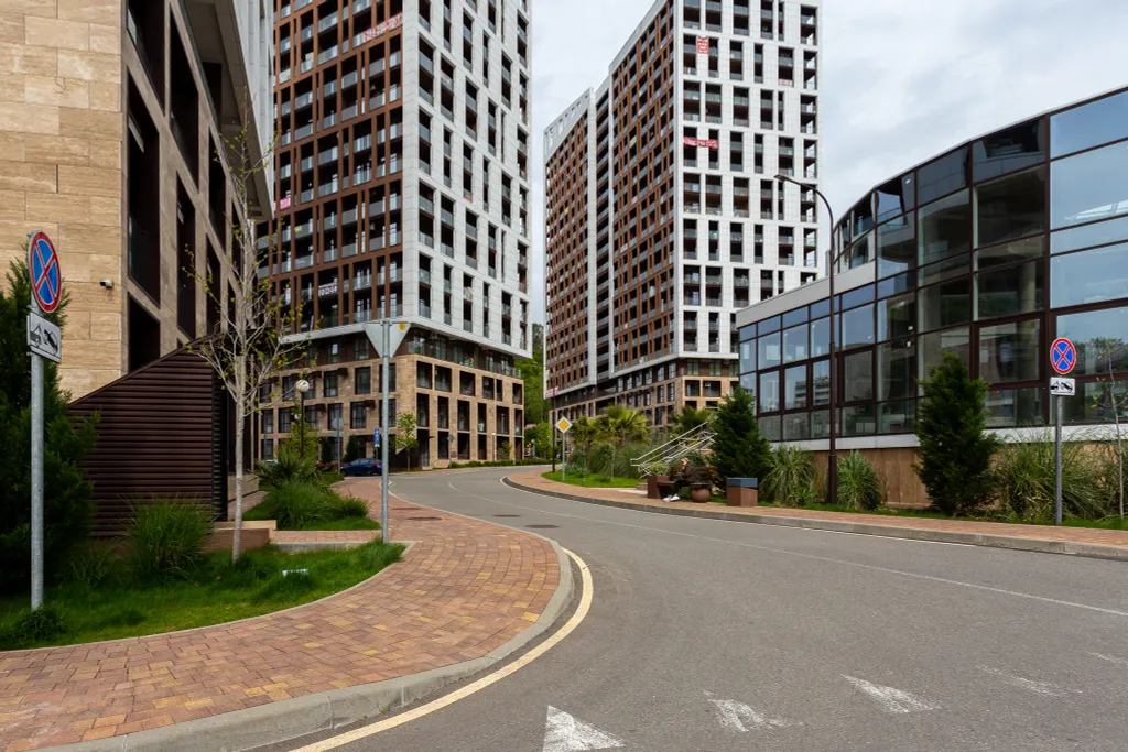 Студия Аллея 114 с балконом и видом на лесопарк