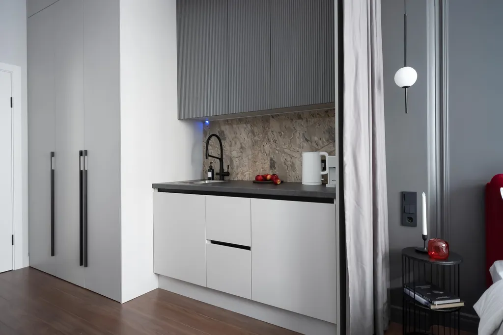 Квартира Квартира Дизайнерская премиум-студия на набережной — Калининград