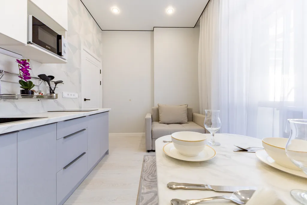 Стильные апартаменты в ЖК Бухар Жырау в самом центре города