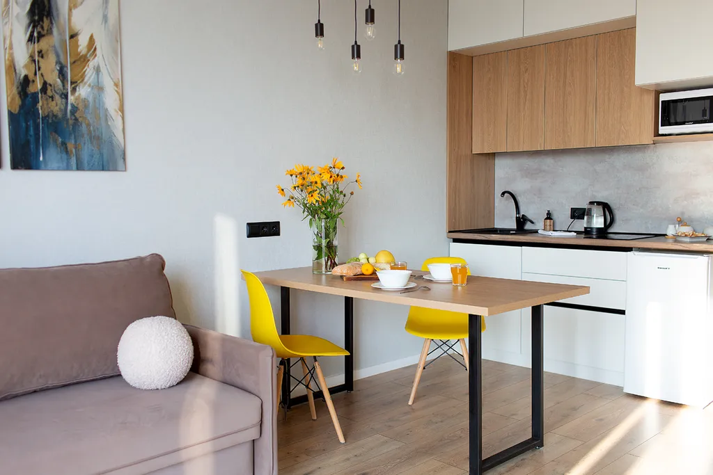 Современная студия с дизайнерским ремонтом в ЖК