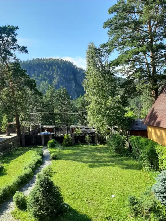 Гостевой дом Кедровое подворье рядом с рекой Катунь