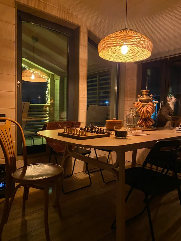 Стильный Дом с фурако Rancho