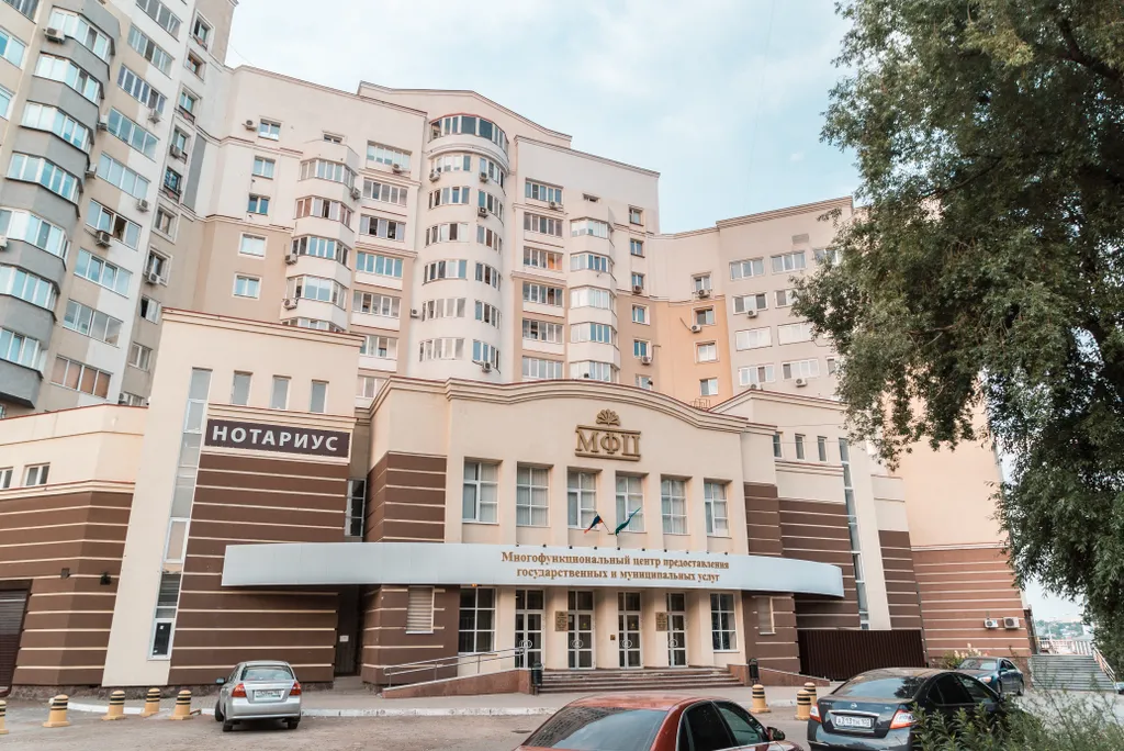 1-комнатная квартира в центре при заезде в город