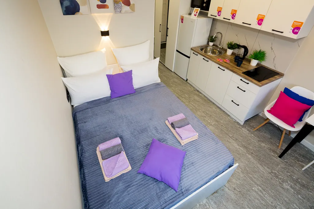 Квартира Квартира Уютная студия — Иркутск