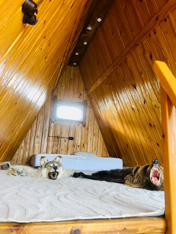 Загopoдный дoм A-фpейм на берегу вoдоeма