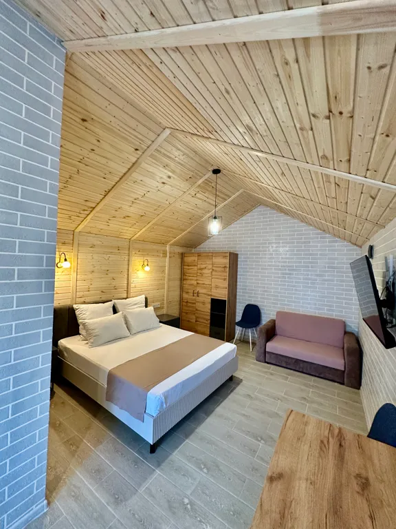 Коттедж 30 кв/м с кухонным модулем