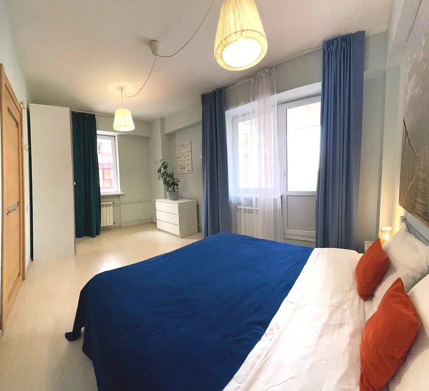 Современная двушка на 6 человек с раздельными спальнями