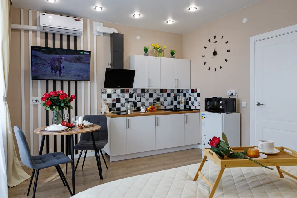 Уютная квартира с дизайнерским ремонтом