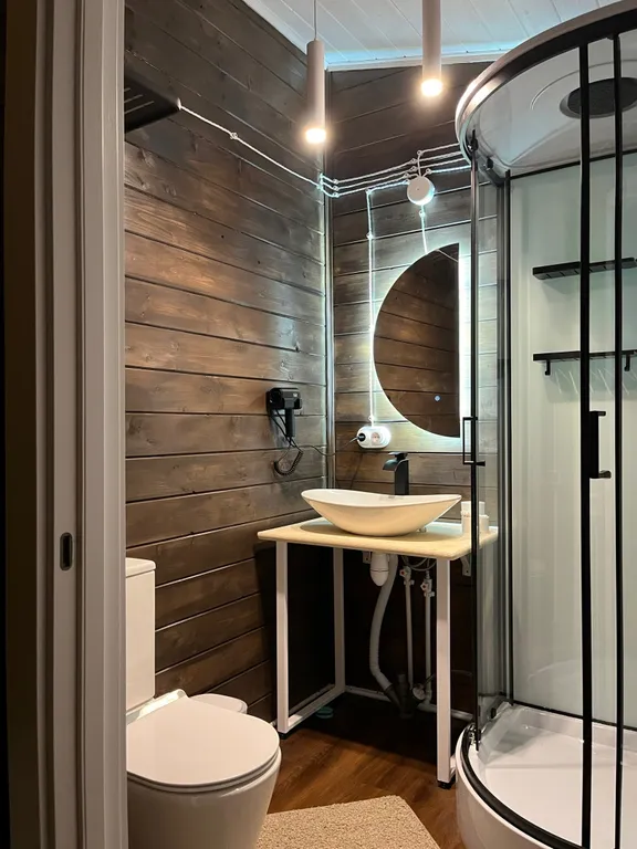 Dobrilovo Village уютный домик с видовой ванной, банным чаном и фурако