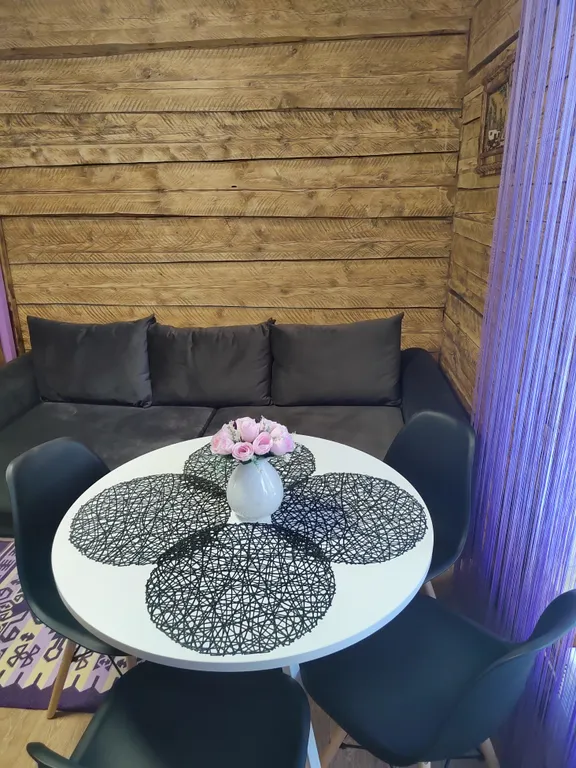 Коттедж Уютный, теплый дом с видом на гору Мустаг — Шерегеш