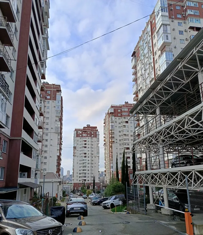 Квартира Квартира в центре города за ж/д вокзалом в новом комплексе — Сочи