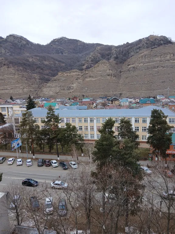 "Квартира в центре города с видом на горы"