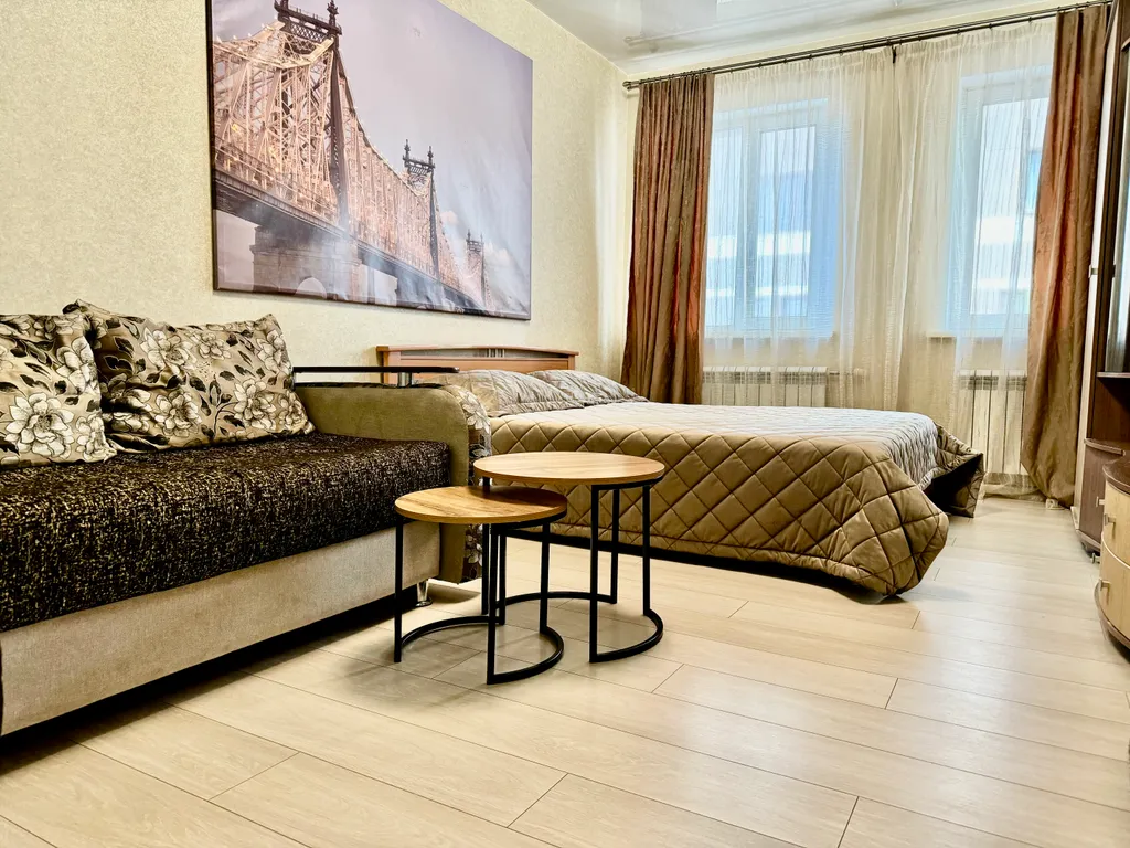 Уютная квартира в центре рядом с ТРЦ Аура