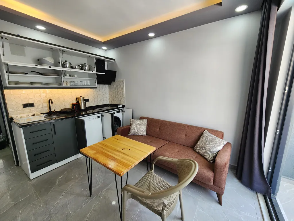 Квартира в Сиде в комплексе с бассейном