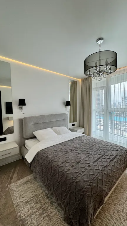 Современная 2-комнатная квартира с дизайнерским ремонтом