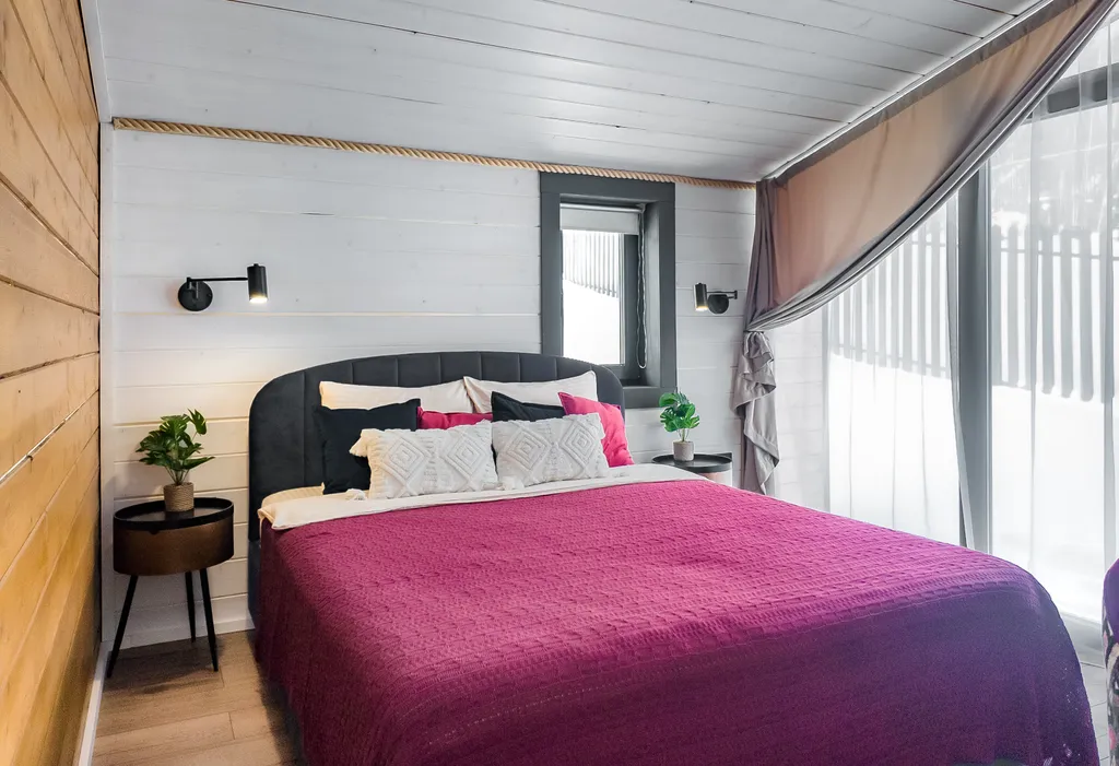 Дом c сауной и видом на лес