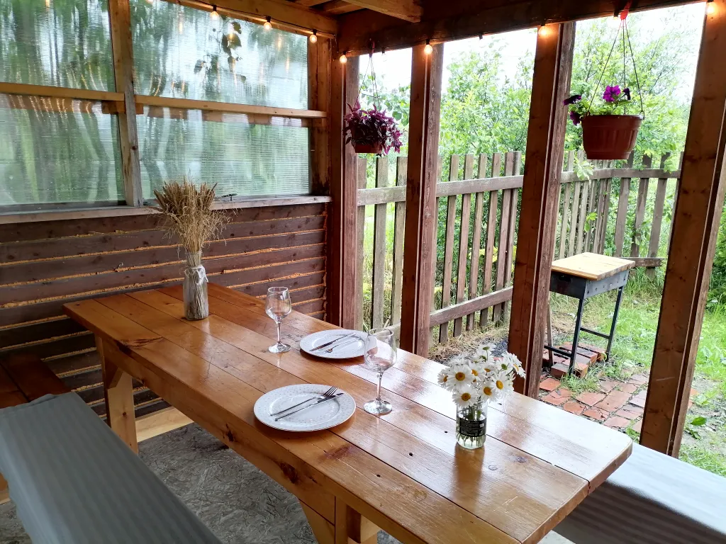 Уютный дом с баней рядом с ладогой со всеми удобствами