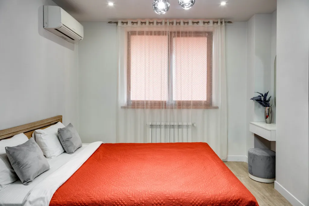 Апартамент с двумя спальнями и видом на море в современном ЖК