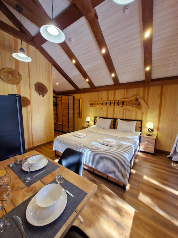 Квартира Квартира Уютная студия с балконом — Архыз