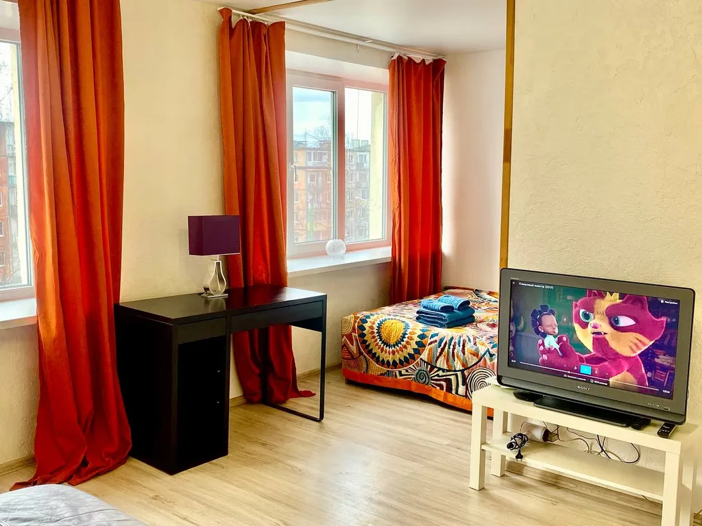 Просторная квартира близь центра и набережной Закат на озере