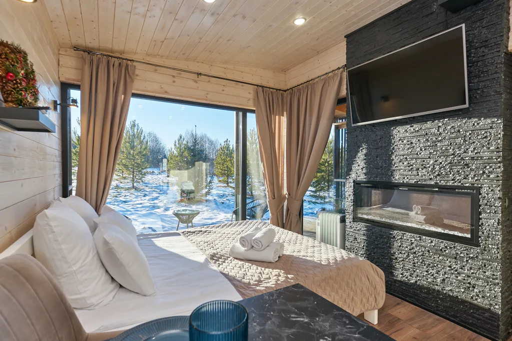 Дом с камином