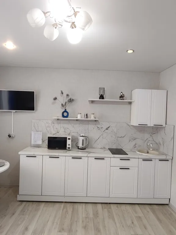 Студия-сапфир с видом на город Курчатовский район