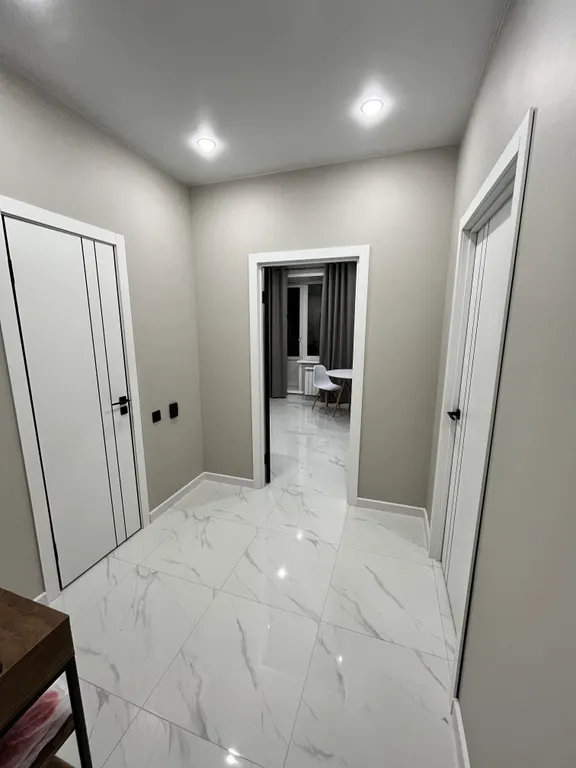 Новая современная квартира с видом на Волгу