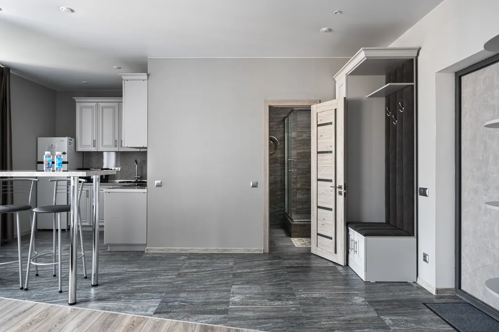 Студия с шикарным евроремонтом в Башня Мытищи Hall