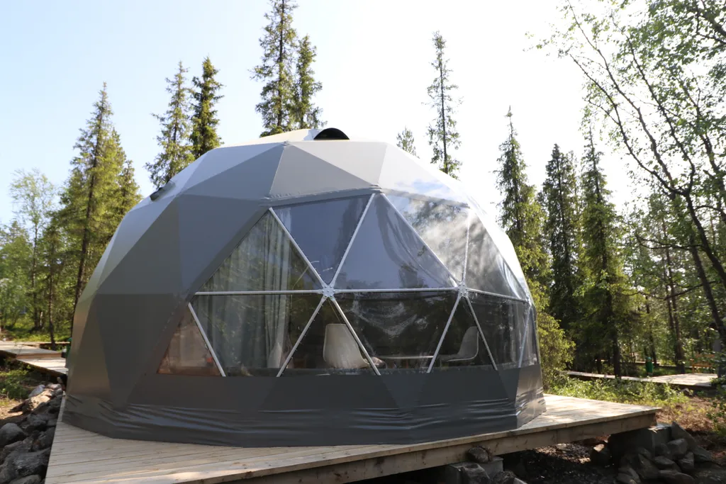 Купольный эко-шатёр