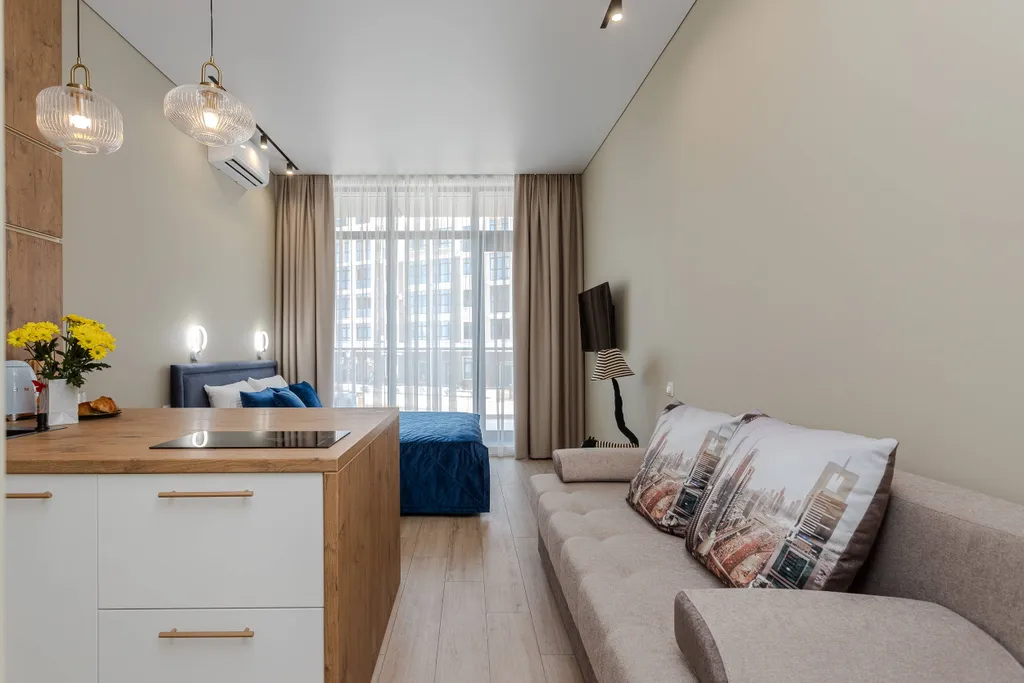 Апартаменты в элитном жилом комплексе с видом на море