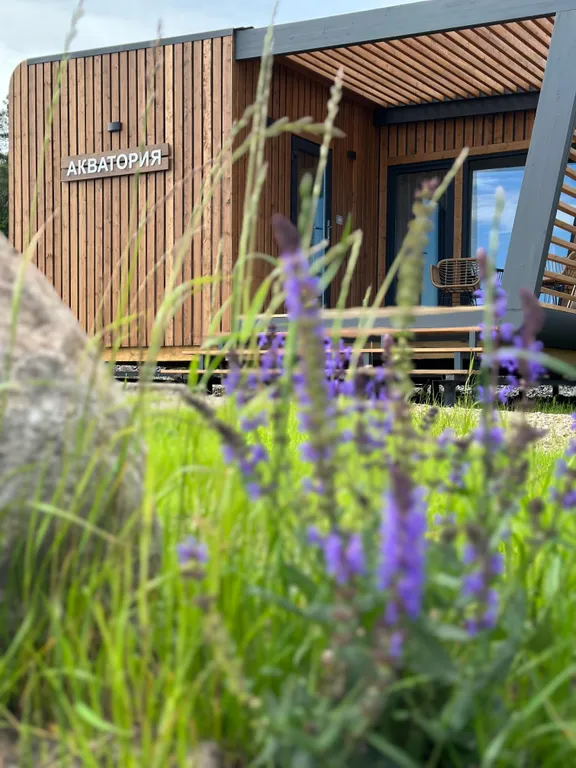 Коттедж Отдельностоящий дом с верандой и видом на озеро — Мичуринское