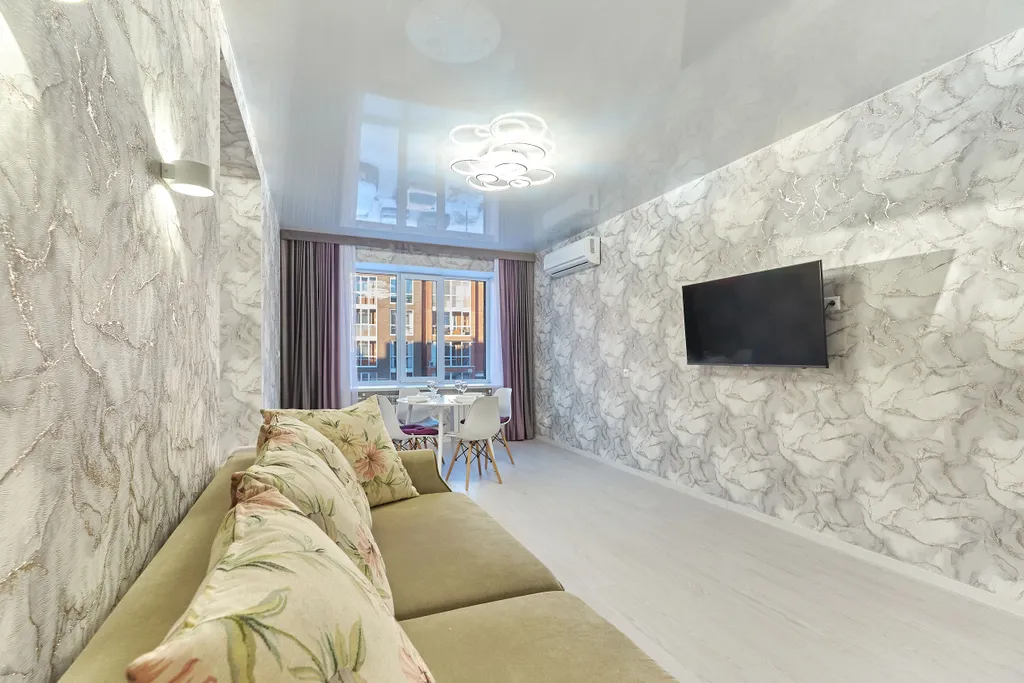 Стильная трехкомнатная квартира в Северном парке