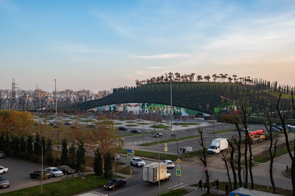 Квартира Квартира Современная однушка в 2-х шагах от парка Облаков в парке Галицкого — Краснодар