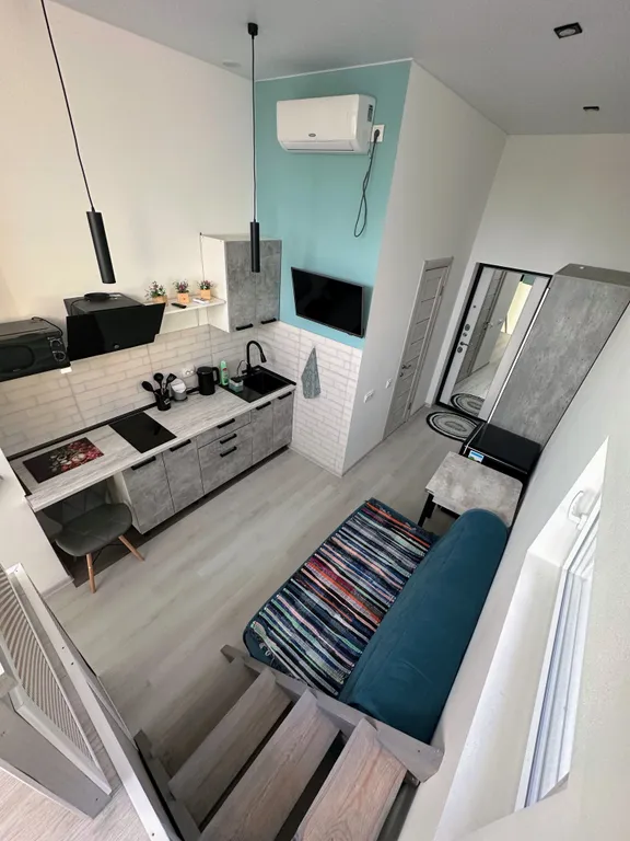 Прекрасная квартира в дуплексе с видом на крепость и море