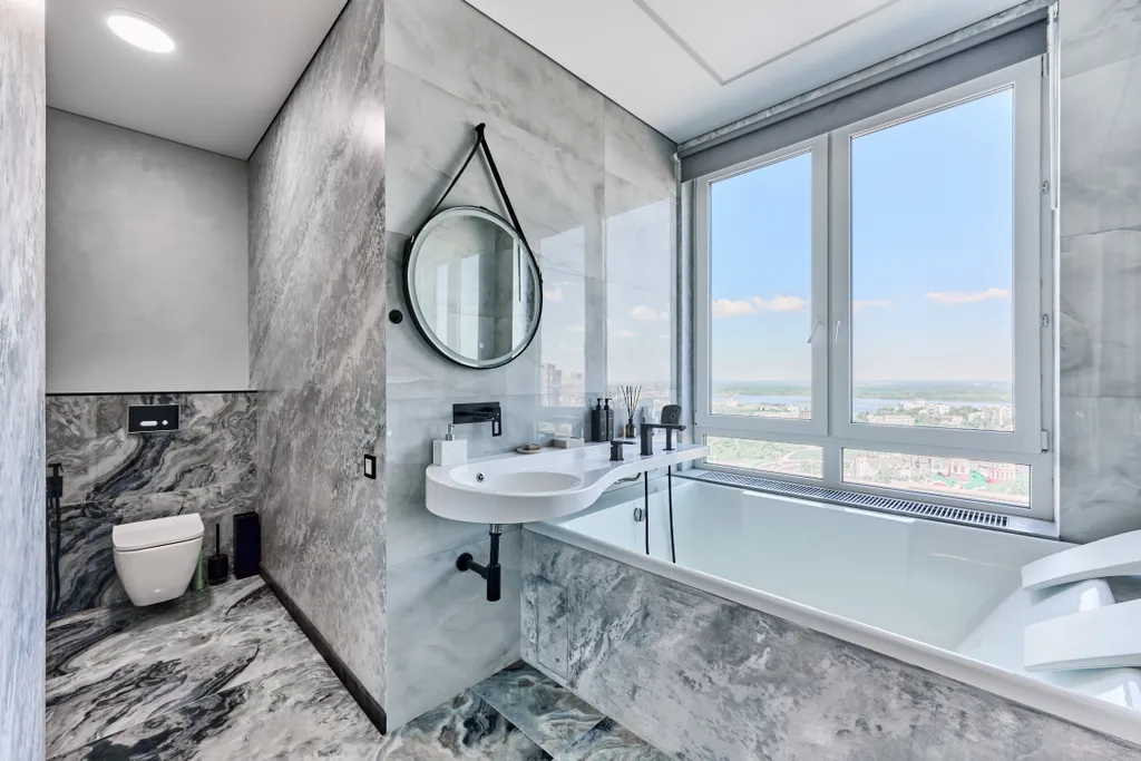 Президентские апартаменты с панорамной ванной