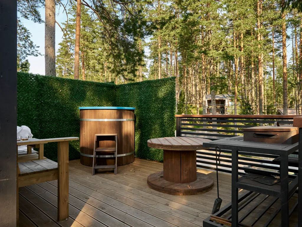 Дом с купелью и Гриль-домом