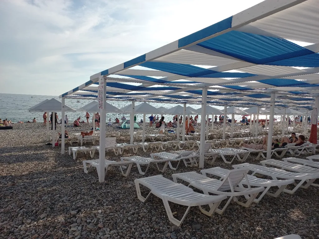 Просторная квартира на море