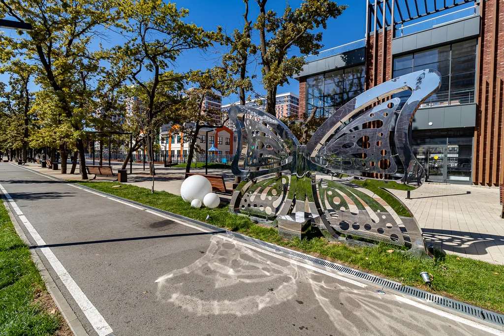 Квартира 1-комнатная квартира для 4 гостей в ЖК Самолет — Краснодар