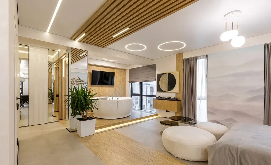 Роскошный вип апартамент с джакузи