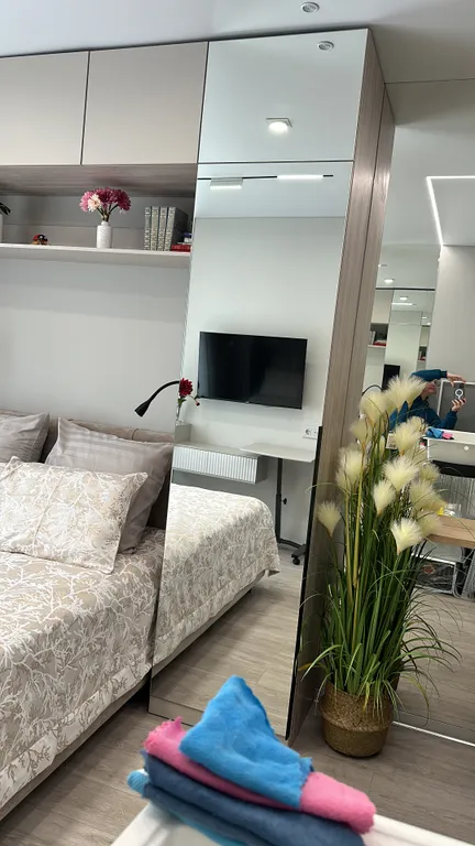 Квартира Квартира Стильная студия в центре — Москва