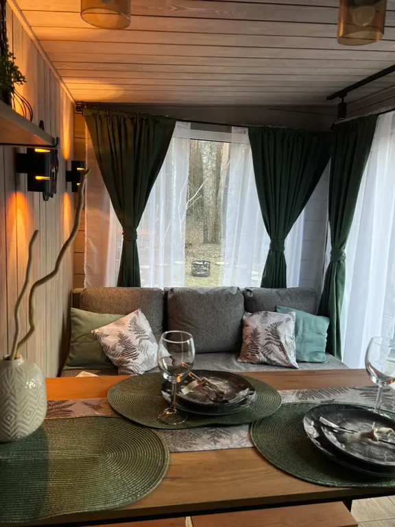 Уютный лесной домик с баней — отдых мечты