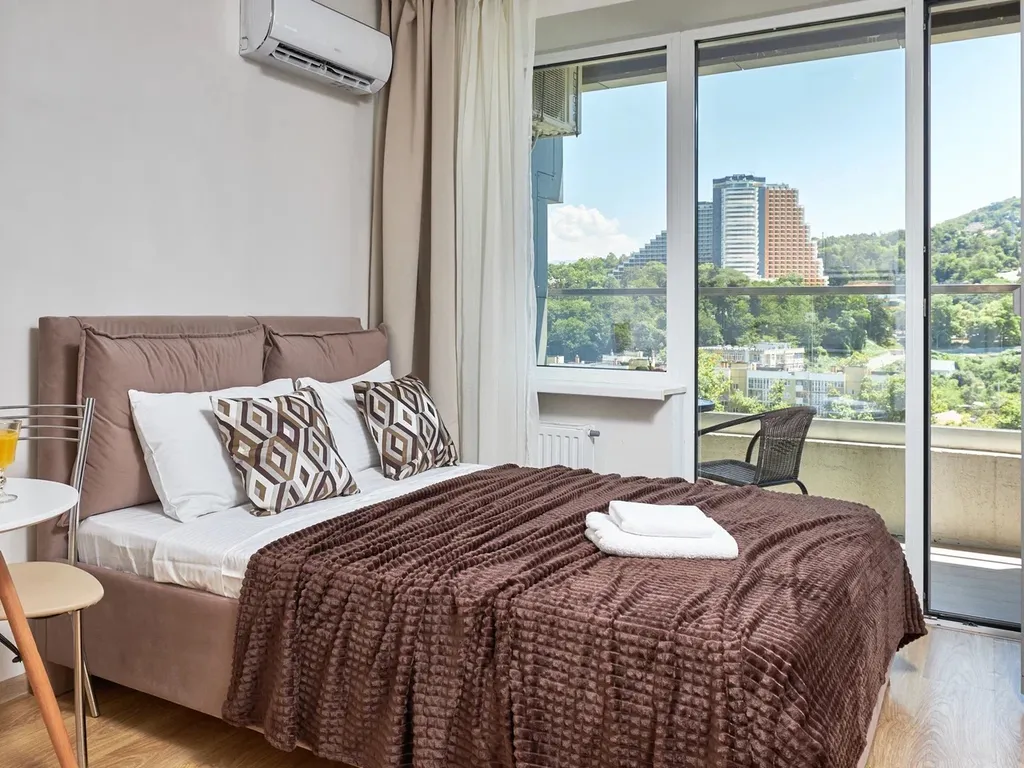 Квартира Студия в ЖК Каравелла Португалии с потрясающим видом на горы и море — аренда посуточно в Дагомыс